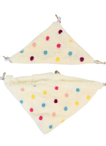 Ensemble perchoir et hamac multifonction pour perroquet avec nid en forme d'entonnoir - <span class=keywords><strong>Cabane</strong></span> suspendue chaude pour l'hiver pour les perroquets, nid de sommeil en polaire épaisse - Product Image 4