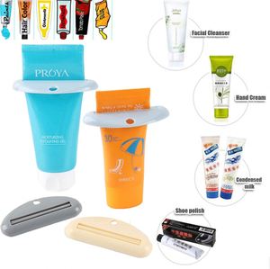 Distributeur de dentifrice et de maquillage en plastique écologique à deux pièces avec logo personnalisé – Article promotionnel beauté - Product Image 4