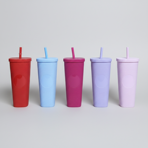 CASAMAX WL AD-0583-1 Bicchieri Ecologici da 500ml in Acciaio Inox con Cannuccia, Lussuosi, Durevoli, Eleganti, Portatili, Classici con Isolamento Termico - Product Image 2