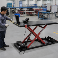 Plateforme élévatrice hydraulique à ciseaux pour motos 680 kg – Support de réparation pour atelier et garage