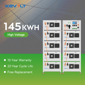 Système de stockage d'énergie KEVOLT, batterie solaire haute tension ESS 50 kWh à 270 kWh, batterie lithium 48 V LiFePO4 - Product Image 1