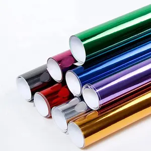 car wrappings adhesive chrome vinyl wrap for car Car Color Change Self Adhesive Bubble Free Chrome Wrap Vinyl Film