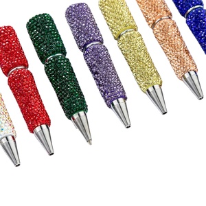 Custom Rhinestone Beadable Ballpoint Rollerball <b>Pen</b> for School Supplies - Personalized Writing or Promotional <b>Gift</b> - Product Image 3