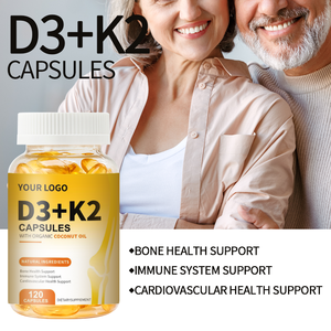 Integratori OEM&ODM per Ossa Forti: Capsule Morbide di Calcio, Magnesio, Vitamina K2 e Vitamina D3 - Product Image 3