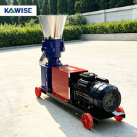 Machine à granulés d'aliments pour animaux pour usage agricole, machine à granulés d'aliments haute efficacité pour bovins, moutons, poulets, porcs, chevaux