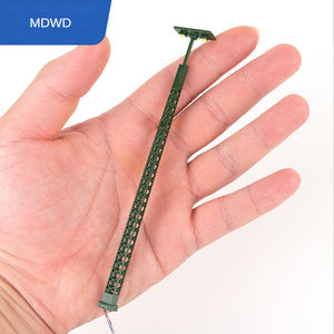 Maquette de Train, boîte <span class=keywords><strong>à</strong></span> <span class=keywords><strong>sable</strong></span>, bricolage, matériaux, accessoires, Mini Train, lumière en treillis - Product Image 1