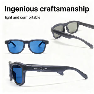 Gafas de Audio Inteligentes JS-22 Pro con Traducción por IA, Auriculares de Oreja Abierta BT5.4, Lentes Electrocrómicas, Protección UV y Carga Magnética - Product Image 4