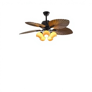 Lámpara de Techo LED de Diseño Francés Pastoral con Control Remoto, Luz Blanca Cálida para Dormitorio y Sala de Estar, 220V, Zhongshan Fengqi C6sJWyd6 - Product Image 1