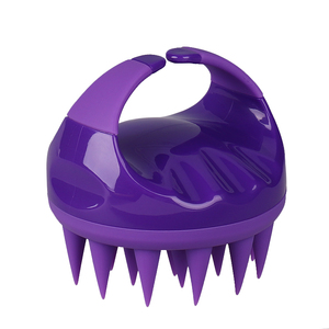Peine Aplicador para Cuero Cabelludo, Masajeador de Cuero Cabelludo de Silicona, Masajeador de Cabeza Manual Impermeable - Product Image 4