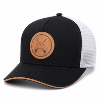 Gorra Trucker de 5 Paneles de Poliéster/Algodón de Alta Calidad con Diseño Personalizado, Transpirable, para Verano, Ciclismo, Deportes al Aire Libre y Béisbol