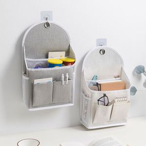 Bolsa de Almacenamiento Colgante de Tela para Dormitorio Estudiantil, Montable en Puerta y Pared, Diseño Creativo - Product Image 5