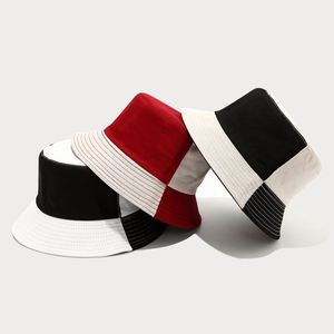 Nouveau Chapeau Bob Bicolore Été 2025 – Tendance Printemps-Été, Décontracté, Idéal pour les Voyages et la Protection Solaire en Extérieur - Product Image 2