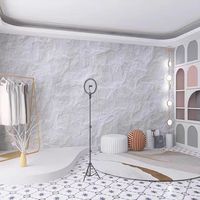 3D Geprägte Samt-Textur Stilleben-Muster Wandbild Tapete Wabi Sabi Minimalistisch Modern Wohnzimmer TV-Hintergrundwand