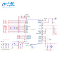 Carte de fond de panier PCB PCBA schéma Gerber Bom liste fichier Copi
