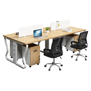 BGZ-37 escritorio Mesa de trabajo văn phòng hiện đại bàn đồ nội thất văn phòng bàn L hình bàn Bàn nhân viên bàn làm việc bàn - Product Image 2