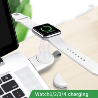Chargeur sans fil magnétique portable pour montre connectée IWatch1-9 Gen, charge sans fil