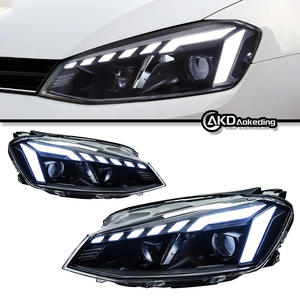 Conjunto de Faro de lente de luz dual de Dirección de Agua LED especialmente diseñado para 13-17 Golf 7 RS5 modelos delanteros para automóviles VW - Product Image 3