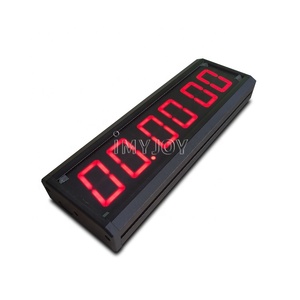 Reloj de juego grande con pantalla LED roja, cronómetro Digital, temporizador con botón de inicio y parada - Product Image 6