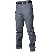 S.archon IX9 Pantalon Cargo Tactique pour Hommes, Pantalons de Travail d'Extérieur, Techwear, Randonnée, Khaki Décontracté