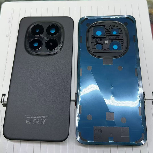 For Xiaomi Redmi Note 15 Pro+ Plus 5G Rear Battery Door , Replacement Back Housing Cover Case +Camera Lens
