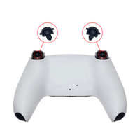 Expédition rapide pour les déclencheurs d'extension PS5 Set de remplacement L2 R2 bouton avec arrêt pour accessoires de jeu