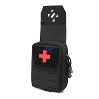 Pochette de premiers secours mini utilitaire Molle de haute qualité découpée au laser pour l'entraînement extérieur
