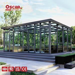 Nouvelle conception de véranda préfabriquée en aluminium autoportante 10x12, pour patio, extérieur, jardin, piscine, maison en verre, véranda solaire - Product Image 1