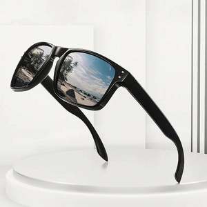 Gafas de Sol Personalizadas con Logotipo, Antideslumbrantes, Visión Nocturna, para Pesca y Conducción, Protección UV400, TR90, Cuadradas, Polarizadas, para Hombre y Mujer - Product Image 1