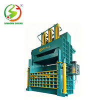 Presse à balles verticale pour carton, compacteur de déchets, presse à balles pour plastique, machine de pressage de canettes, presse hydraulique pour ferraille