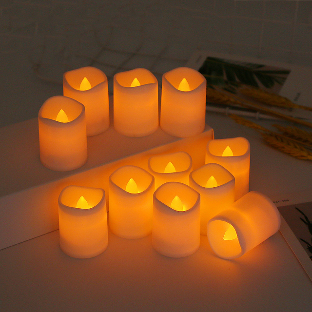 New Product Ideas Christmas Lights Candles Led Candle Light with Batteries