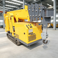 Grues araignées hydrauliques avec télécommande sans fil pour les opérations de levage dans les espaces confinés dangereux