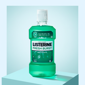 Per listerina menta verde fresca raffica 250 mL alito fresco igiene orale menta aromatizzata per i viaggi - Product Image 1