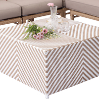 Wicker Outdoor Rattan Sofa Set Möbel Balkon Patio L-förmige Garten Sofa Set