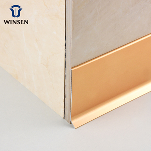 Battiscopa in PVC, Profili in Alluminio per Battiscopa, Baseboard per <span class=keywords><strong>Cucina</strong></span> 2,5M - Product Image 3