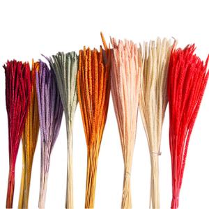 En stock, vente flash, herbe de la pampa séchée naturelle, herbe de Kirin, <span class=keywords><strong>bouquet</strong></span> de blé pour décoration de mariage et cadeau d'anniversaire - Product Image 3