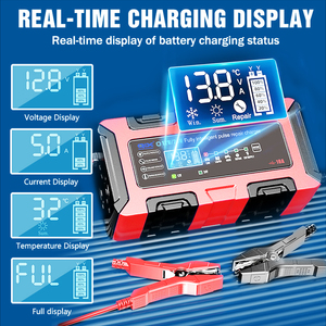 <span class=keywords><strong>Chargeur</strong></span> intelligent à impulsions 180W 12V 10A 24V 5A, protection contre les surtensions/surintensités, garantie 24 mois, vente chaude - Product Image 2