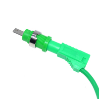 Câble de test NUELEAD de sécurité électrique à double extrémité rétractable avec gaine, fiche banane empilable de 4 mm pour multimètre numérique