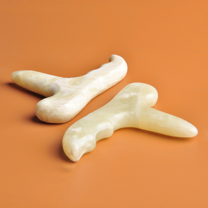 <span class=keywords><strong>Point</strong></span> de déclenchement limphatique Dreinage Pierre de jade Xiuyu Grattage Massage Réflexologie Guasha Masseur corporel Pierre de jade naturelle pour la douleur - Product Image 2