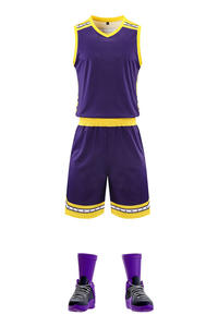 Stokta amerikan forması basketbol erkekler formalar spor giyim Jersey Boys XL boyutu için çocuk basketbol yelekler - Product Image 5