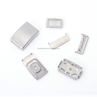 Pièces de montre de précision boucle de ceinture en acier inoxydable artisanat de métallurgie des poudres avec usinage CNC moulage par injection de poudre de métal MIM