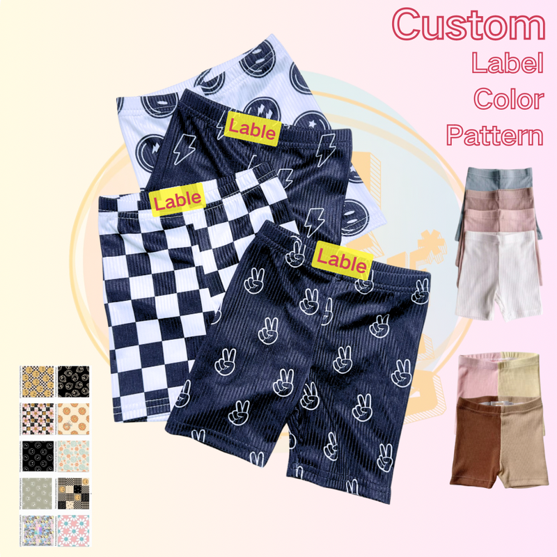 KERUI Ribbed Fabric Lightening Smile Checkered