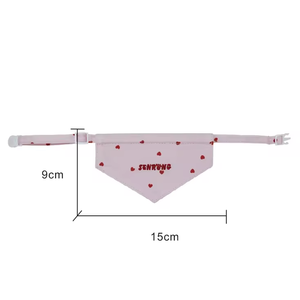 Nuevo diseño corazones babero mascota perro verano hielo Chill Out bufanda Collar reciclable transpirable refrigeración física mascota perro hielo bufanda Bandana - Product Image 2