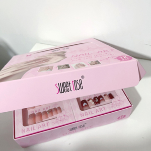 <span class=keywords><strong>Uñas</strong></span> Postizas Sweet Rose, 12 Piezas/Juego, Reutilizables, Puntas de <span class=keywords><strong>Uñas</strong></span> 3D con Caja de Exhibición, <span class=keywords><strong>Uñas</strong></span> Acrílicas Postizas para Mujer, Arte de <span class=keywords><strong>Uñas</strong></span>, DIY, Salón - Product Image 3