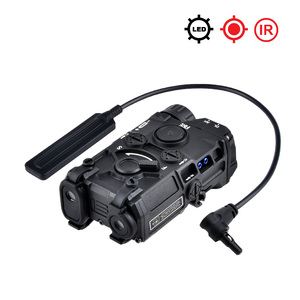 Luz Láser de Caza DBAL A2 con Punto Rojo y Verde para Riel de 20mm, Color Negro Bronceado, Encendedor IR, Equipo de Puntería Láser de Función Completa - Product Image 2
