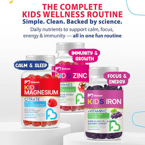 Gomitas Masticables de Magnesio <span class=keywords><strong>Sin</strong></span> <span class=keywords><strong>Azúcar</strong></span>, Suplemento para Niños, Gomitas para Dormir con Magnesio para Niños y Adolescentes, Apoyo para el Sueño, el Estado de Ánimo y los Músculos - Product Image 2