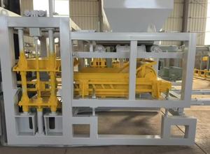 QT4-15 máy khối bê tông thủy lực hoàn toàn tự động cao: Khối xi măng được sử dụng cho gạch công trường xây dựng. - Product Image 2