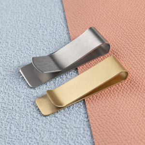 Nuovo <span class=keywords><strong>in</strong></span> ottone acciaio sottile e elegante pinza a Clip <span class=keywords><strong>in</strong></span> <span class=keywords><strong>metallo</strong></span> bianco fermasoldi <span class=keywords><strong>in</strong></span> rame porta contanti per gli uomini - Product Image 3