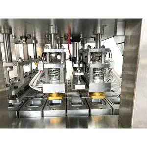 Fill Machine Fully Automatic Food Cup Filling And Sealing Machine For Yoghurt Pudding Jelly Honey Chocolate Jam Mayonnaise Peanut Butter