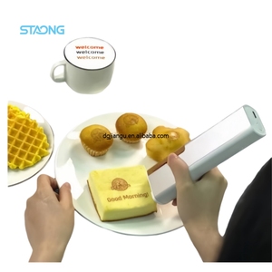 Imprimante jet d'encre électrique automatique à encre comestible avec Wi-Fi portable pour l'impression de motifs/logos sur aliments et tissus - Product Image 1
