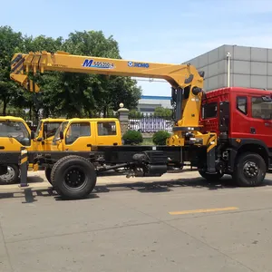 Grue montée par camion de boom d'outre-mer de XCM G SQS200 avec le prix à plat de la Corée à vendre